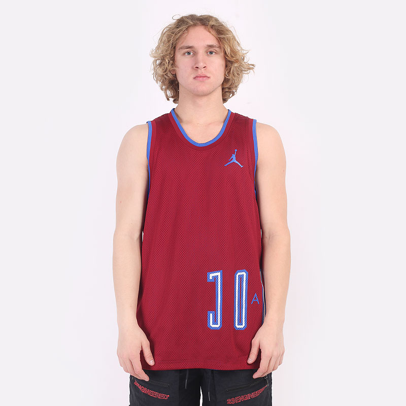 мужская бордовая майка Jordan Sport DNA Jersey DA7235-677 - цена, описание, фото 1